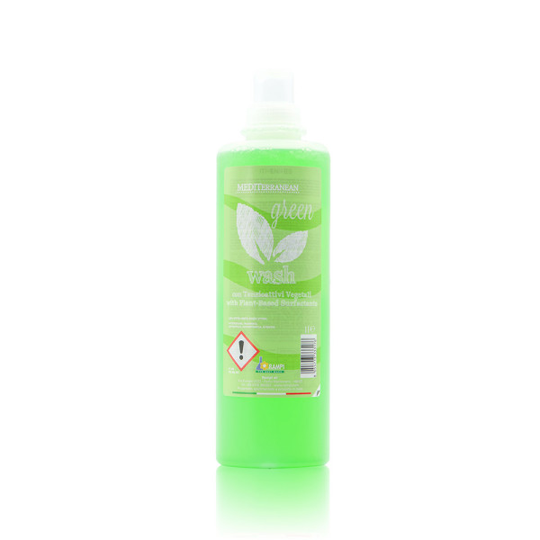 GREEN WASH - detergent za perilo z izvlečkom zelenega jabolka in verbene
